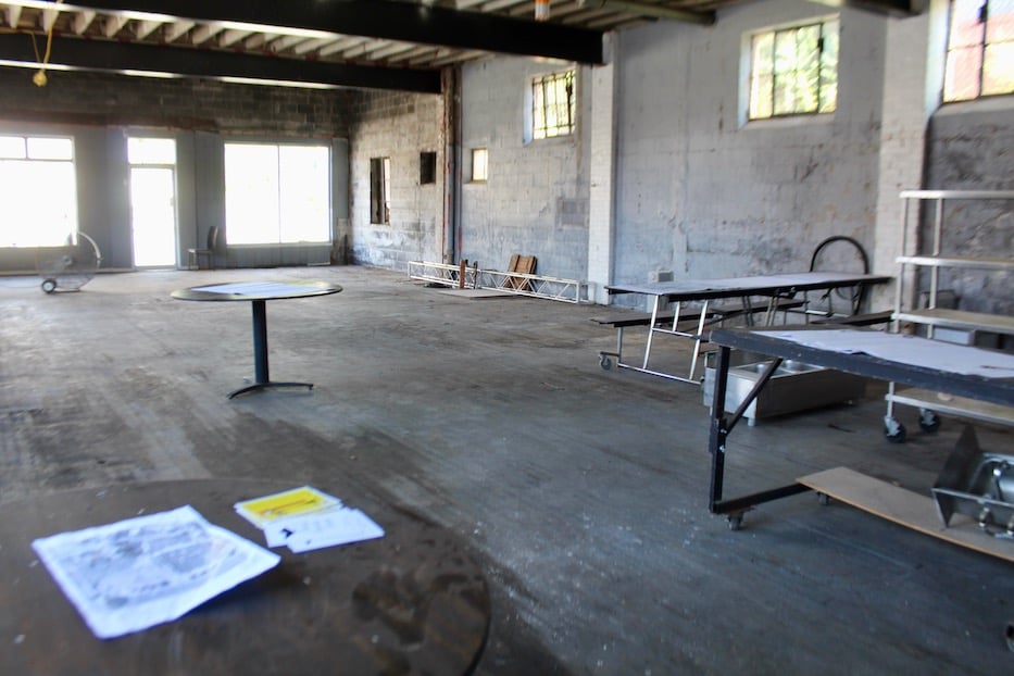 Sunlit walkthrough view inside 280 Blake Street during the Good to Great grant campaign